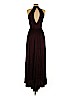 L'Agence 100% Rayon Burgundy Cocktail Dress Size Med (2) - photo 2