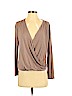 On The Road... Tan Long Sleeve Top Size S (petite) - photo 1