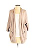 Express 100% Cotton Tan Cardigan Size S (petite) - photo 1