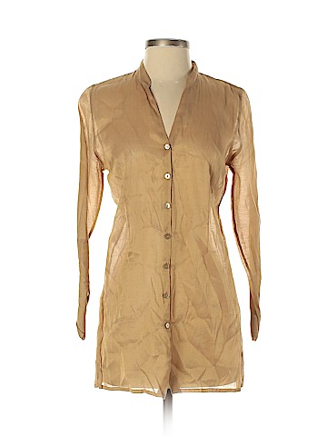 Eileen Fisher Long Sleeve Button-Down Shirt (view 1)