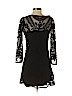 Express 100% Nylon Black Casual Dress Size S (petite) - photo 2