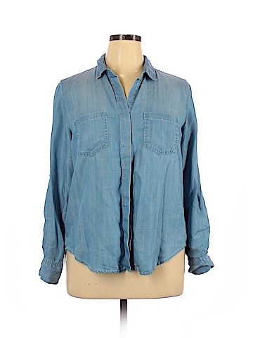 Velvet Heart Long Sleeve Button-Down Shirt (view 1)