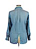 Velvet Heart 100% Tencel Blue Long Sleeve Button-Down Shirt Size XL - photo 2