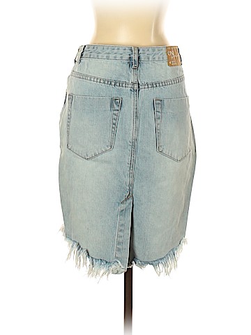 One Denim Skirt (view 2)