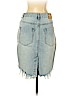 One 100% Cotton Blue Denim Skirt Size 28 waist - photo 2