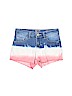 Justice Blue Denim Shorts Size 10 - photo 1