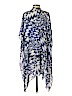 Michael Stars 100% Viscose Print Blue Wrap One size - photo 2