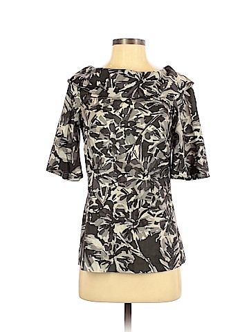 Trina Turk 3/4 Sleeve Silk Top (view 1)