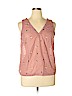 A New Day 100% Polyester Pink Sleeveless Blouse Size XL - photo 1