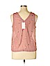 A New Day 100% Polyester Pink Sleeveless Blouse Size XL - photo 2