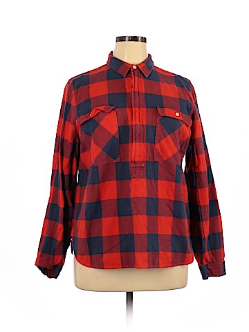 J. Crew Factory Store Long Sleeve Blouse (view 1)