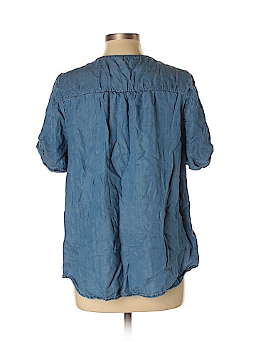 Lucky Brand Short Sleeve Blouse (view 2)