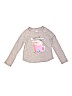 Justice Gray Long Sleeve T-Shirt Size 6 - 7 - photo 1