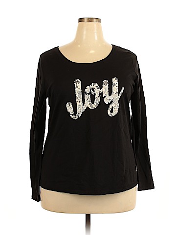 Lane Bryant Long Sleeve T-Shirt (view 1)