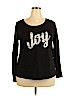 Lane Bryant Black Long Sleeve T-Shirt Size 18 - 20 Plus - photo 1