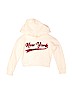 Forever 21 Ivory Pullover Hoodie Size 5 - 6 - photo 1