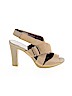 Calvin Klein Tan Heels Size 10 - photo 1