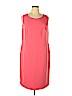 Kasper Pink Casual Dress Size 16W - photo 1