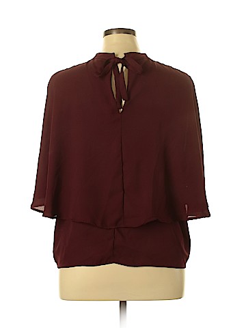 Worthington 3/4 Sleeve Blouse (view 2)