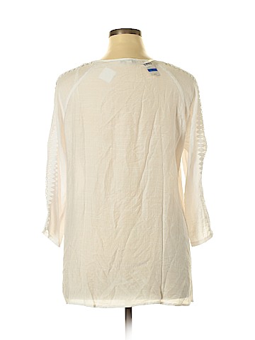 Studio Works 3/4 Sleeve Blouse (view 2)