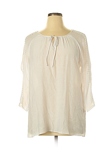 Studio Works 3/4 Sleeve Blouse (view 1)