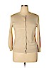 Ralph Lauren Black Label Tan Silk Cardigan Size XL - photo 1