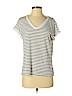 Ann Taylor LOFT White Short Sleeve Top Size S (petite) - photo 1