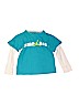 Jordan 100% Cotton Blue Long Sleeve T-Shirt Size S (kids) - photo 1