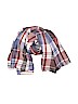 Zara 100% Acrylic Plaid Blue Scarf One size - photo 1