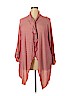 Cha Cha Vente Red Cardigan Size 2X - photo 1