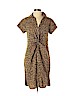 Vanilla Star 100% Cotton Brown Casual Dress Size S - photo 1