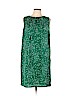 H&M 100% Polyester Green Casual Dress Size 12 - photo 1