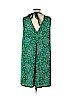 H&M 100% Polyester Green Casual Dress Size 12 - photo 2