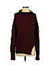 M. Martin 100% Merino Wool Burgundy Wool Pullover Sweater Size S - photo 1