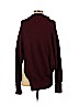 M. Martin 100% Merino Wool Burgundy Wool Pullover Sweater Size S - photo 2
