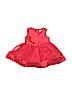 Carter's 100% Polyester Solid Red Special Occasion Dress 3-6 MO / 6 MO - photo 1