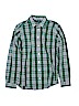 Brooks Brothers 100% Cotton Green Long Sleeve Button-Down Shirt Size L (youth) - photo 1