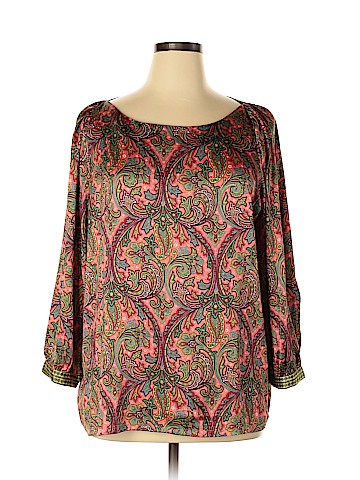 Ann Taylor LOFT 3/4 Sleeve Blouse (view 1)