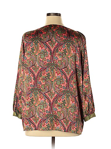 Ann Taylor LOFT 3/4 Sleeve Blouse (view 2)