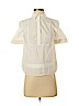 Tory Burch Ivory Short Sleeve Button-Down Shirt Size 0 - photo 1