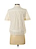 Tory Burch Ivory Short Sleeve Button-Down Shirt Size 0 - photo 2