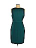 Banana Republic 100% Polyester Teal Casual Dress Size 8 (petite) - photo 2