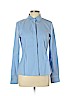 Theory Blue Long Sleeve Button-Down Shirt Size L - photo 1