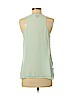 Mossimo 100% Polyester Teal Sleeveless Blouse Size S - photo 2