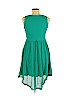 Apt. 9 Teal Casual Dress Size M (petite) - photo 2