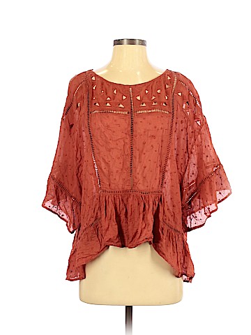 Free People 3/4 Sleeve Blouse (view 1)