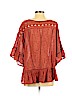 Free People 100% Cotton Red 3/4 Sleeve Blouse Size S (petite) - photo 2