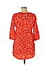 Old Navy 100% Rayon Orange Casual Dress Size M (petite) - photo 2