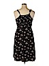Xhilaration 100% Rayon Black Casual Dress Size XL - photo 2