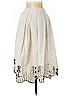 Moulinette Soeurs 100% Cotton White Casual Skirt Size 2 (petite) - photo 2